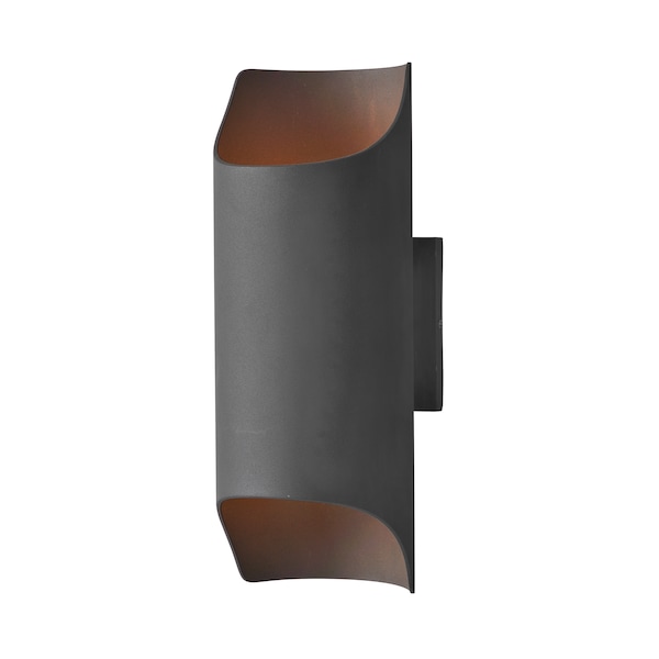 Maxim Lighting Lightray LED 2-Light 5.75" Wide Architectural Brnz Outdoor Wall Sconce 86119ABZ - main